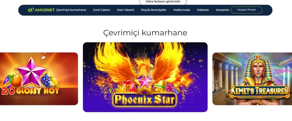 MersoBahis Amusnet Sağlayıcısı Oyunları
