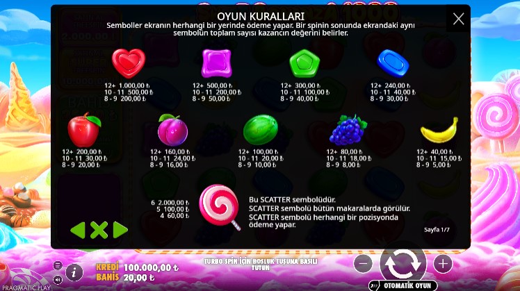 MersoBahis Sweet Bonanza 1000